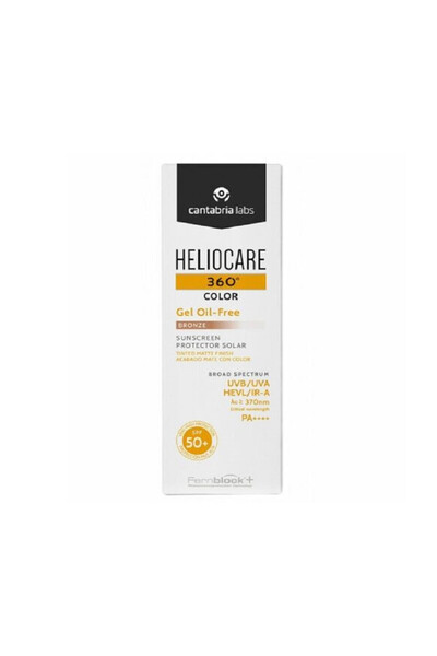 cantabria labs Cantabria Heliocare 360º SPF50+ Bronz - Gel fără ulei cu pigme...