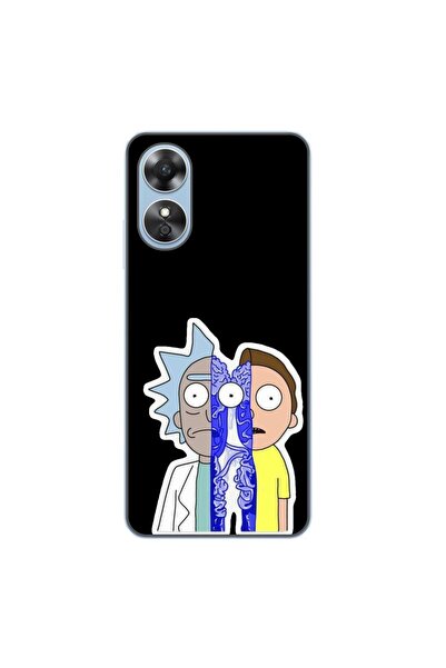 OEM Husa compatibila cu Oppo A17 Silicon Gel Tpu Model Rick And Morty Connected