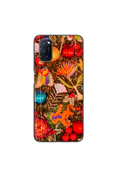 OEM Husa compatibila cu Oppo A72 Silicon Gel Tpu Model Craciun Decor Brad Vin...