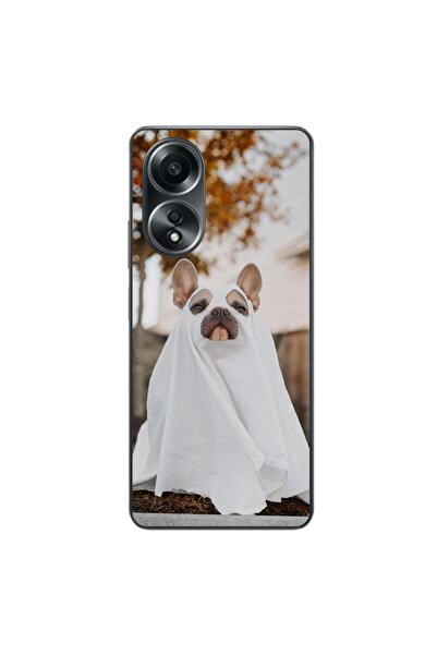 OEM Husa compatibila cu Oppo A58 4G Silicon Gel Tpu Model Halloween Catel Cos...