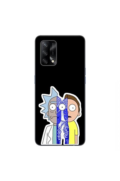 OEM Husa compatibila cu Oppo A74 4G Silicon Gel Tpu Model Rick And Morty Conn...