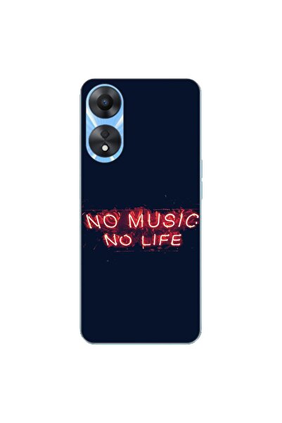 OEM Θήκη συμβατή με Oppo A78 5G (CPH2483) Σιλικόνης Τζελ TPU Μοντέλο No Music...