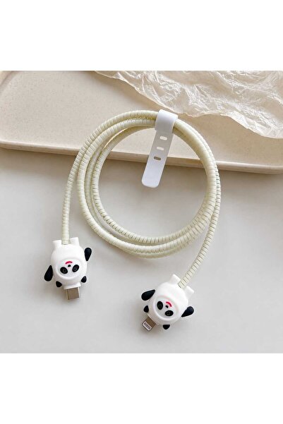 sanalikaksesuar Cable Protector Set - Compatible with All Cables 3in1 Sipral ...