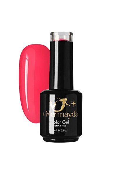 Mermayda Ojă semipermanentă, Fără Hema, ColorGel Big Red Apple, Roșu, 15 ml
