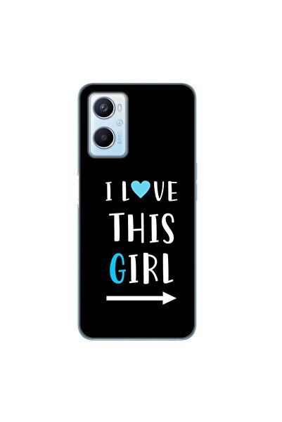 OEM Husa compatibila cu Oppo A96 4G Silicon Gel Tpu Model Cupluri I love This...