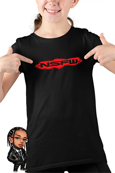 OEM Tricou Copii Fete Tyga NSFW Rap Music