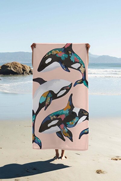 Dolce Mariee Digital Printing Beach Towel 80 X 160 cm Peshtamal Hvl0284