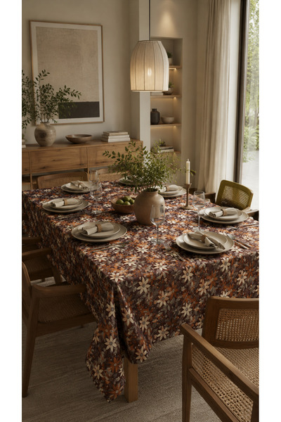 kesenegore Duck Fabric Liquid-Proof Stain-Resistant Tablecloth