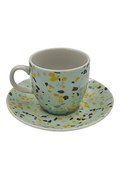 OEM Bohemia House Φλυτζάνια Πορσελάνης Καφέ Σετ 6 Τεμαχίων MINT MOSAIC 100cc ...