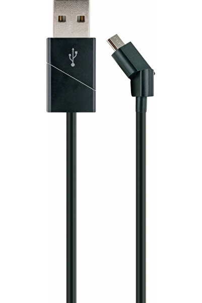 Schwaiger Cablu USB 2.0 Tip A la 2.0 Micro B 1,20m Negru