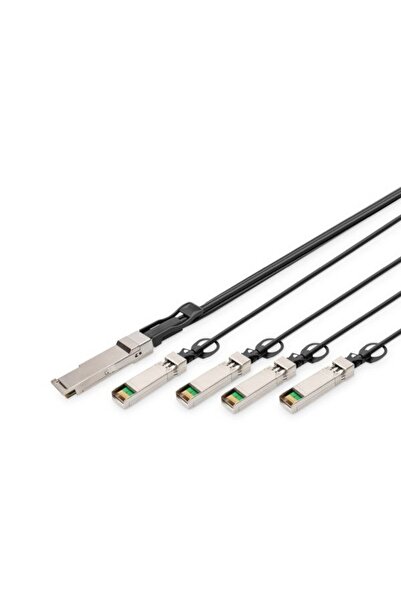 Digitus Cablu QSFP+ la 4XSFP+ 40G DAC 2.0m negru