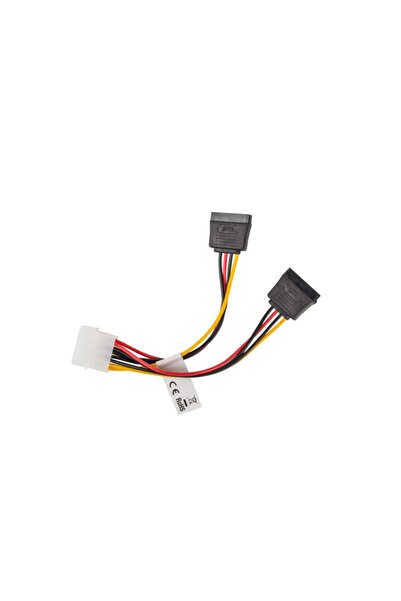 Lanberg Cablu de alimentare Molex tată la 2x SATA mamă 15cm