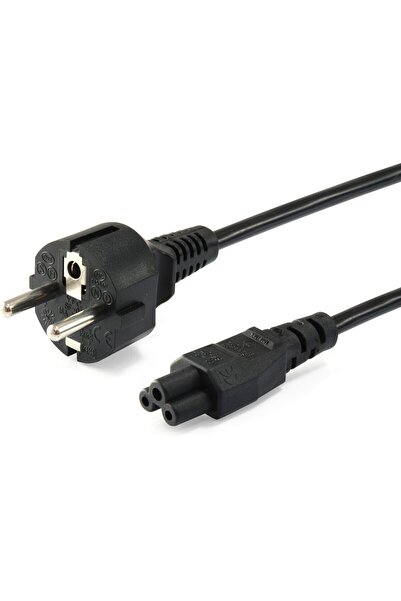 EQUIP Stromkabel CEE 7/7 ->C5 St/Bu schwarz 3.00m PVC Polybeutel