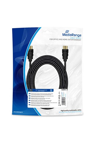 MediaRange Conector HDMI de mare viteză cu Ethernet 10Gibt/s 5m