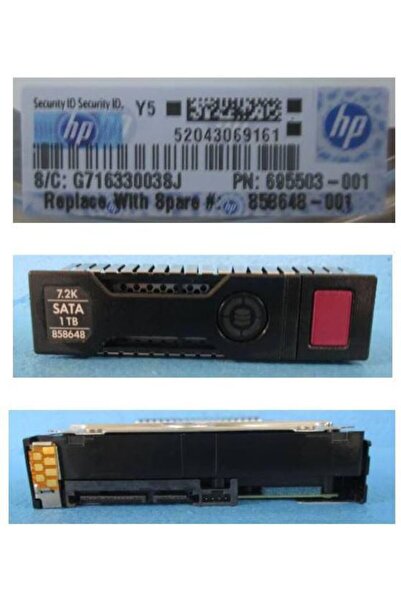 HP Hewlett Packard Enterprise HDD 1TB SATA 3.5 inch 7200 RPM