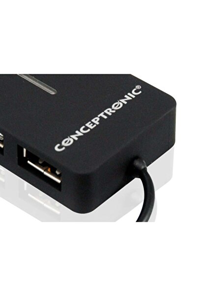 CONCEPTRONIC C4PUSB2 4 Port Travel-USB Hub
