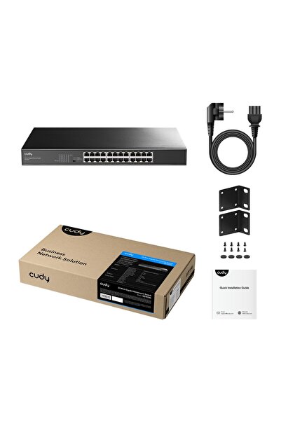cudy Switch GS1024L cu 24 de porturi (24x GE)