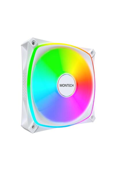MONTECH AX120 PRO PWM Lămpi, ARGB - Pachet de 3, 120 mm, greutate