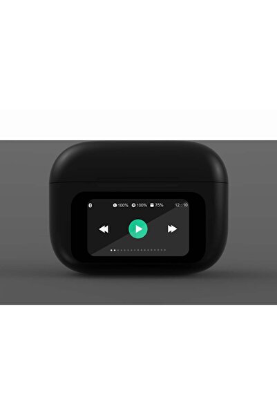 Gembird Căști intraauriculare TWS-LCD-ANC-01-BK cu microfon, negre