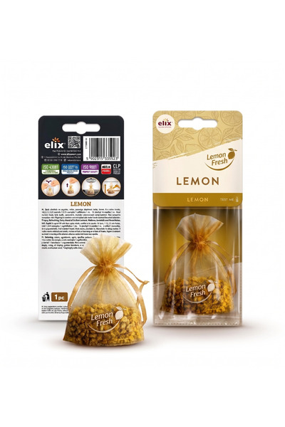Elix Premium car perfume ORGANIC Fresh bag - LEMON
