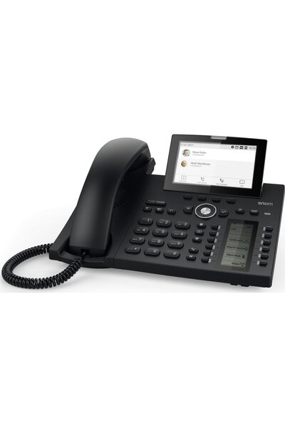 Snom D385 - Telefon VoIP Negru Albastru