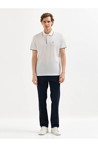 Karaca Beyaz T-Shirt-Polo Yaka Tişört