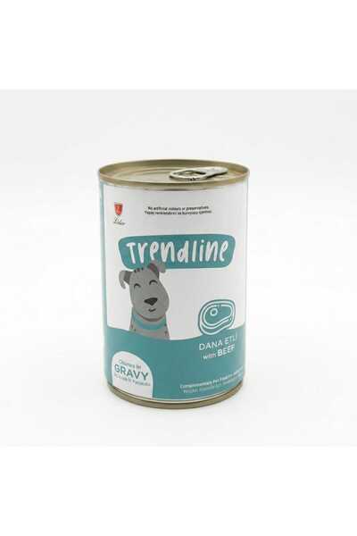 Trendline ‏ Trendline Wet Food for Adult Dogs Beef in Broth 400g
