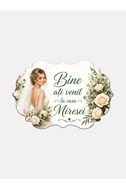Bello Carino High quality decoration products Plăcuță " Bine ați venit la Cas...