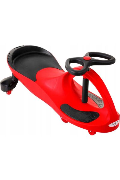 FUNFIT Mașinuță electrică cu LED-uri pentru copii, cu control prin gravitație...