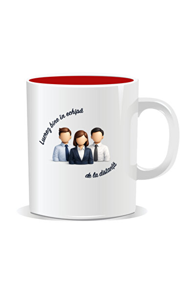 Mug Mania Personalized mug with messages for corporate people, I work well in...