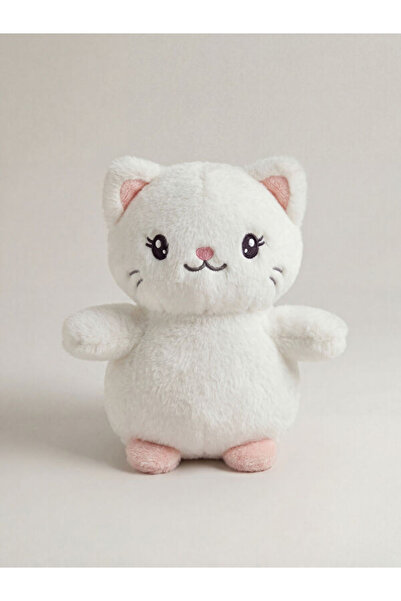 LC Waikiki Rmz Gi̇yi̇m Farkiyla Plush Doll Pillow with Cat Figure 24 cm