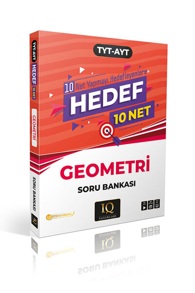 IQ YAYINLARI TYT-AYT Hedef 10 Net Geometri Soru Bankası