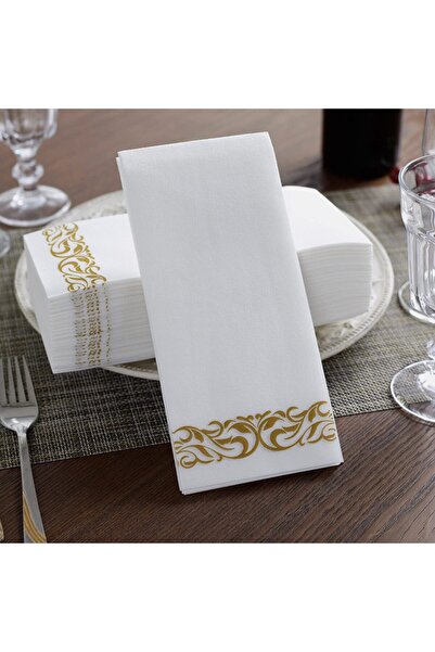 Nonebranded Disposable Hand Towels Decorative Bathroom Paper Napkins,Linen-Fe...
