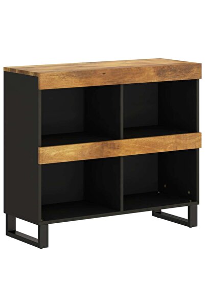 vidaxl Side cabinet, 85x33x75 cm, solid mango wood
