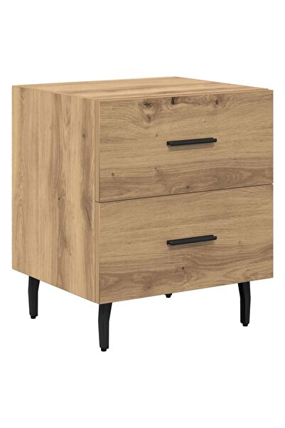 vidaxl Dulap de noapte cu sertar Stejar Artizanal 40 x 35 x 47,5 cm