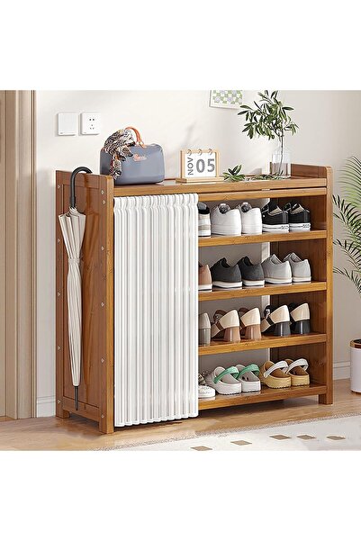 Arabest Shoe Storage Cabinet,Freestanding,Narrow,Hidden Organizer,80x23x68.3C...