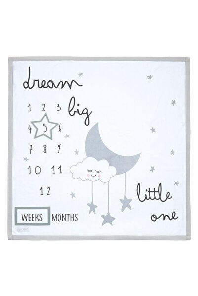 Baby Town Premium Double-Layer Cotton Milestone Blanket