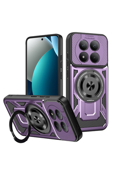 Techsuit Husa pentru Xiaomi Redmi Note 15 Pro 4G, RuggedCam, protectie antiso...
