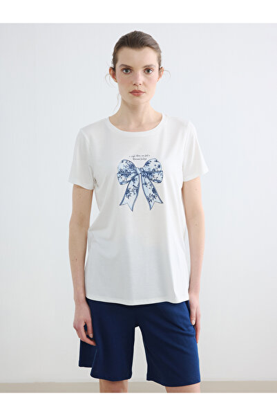 LC Waikiki Crew Neck Printed Women's T-Shirt