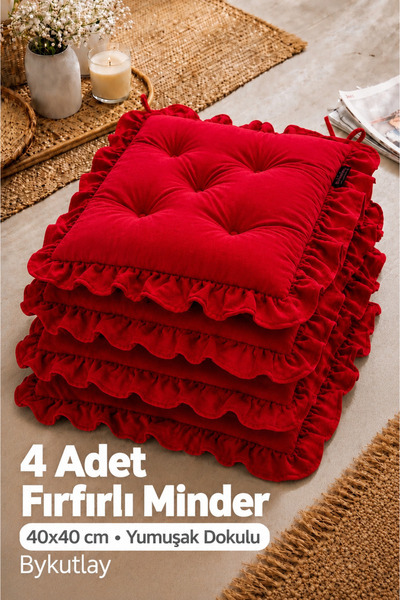 Bykutlay FIRFIRLI SANDALYE MİNDERİ