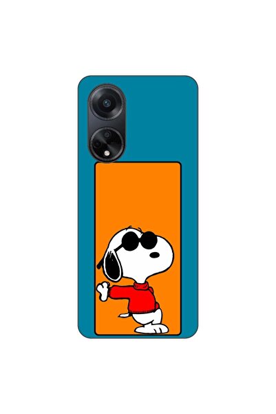 OEM Case compatible with Oppo A98 5G Silicone Gel Tpu Model Snoopy