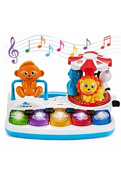 LEARNING FUN Joc pian educativ Toy Mania Shop, cu carusel de animale, multicolor
