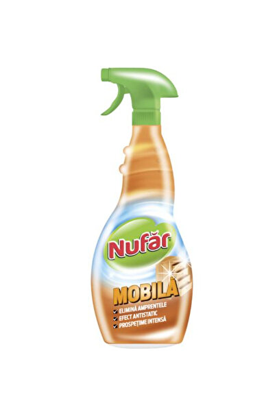 Nufar Solutie Curatat Mobila cu Miros de Frezii - Mobila, 500 ml