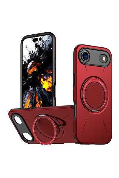 sscase Premium MagSafe Σκληρή Θήκη με Δαχτυλίδι Red (Apple iPhone Air)