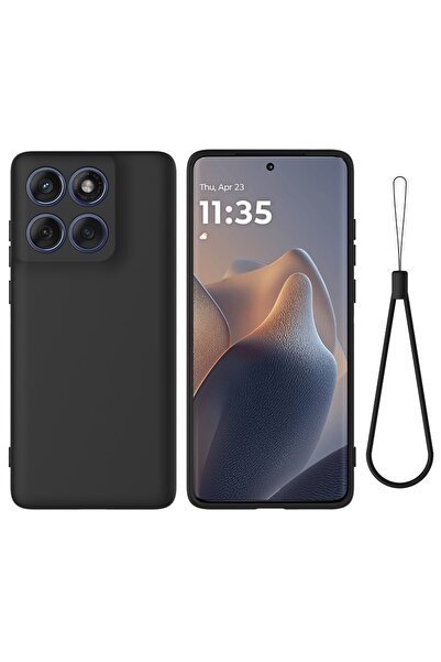 sscase Solid Color Θήκη Σιλικόνης Black (Motorola Edge 60 5G / Edge 60 Fusion...