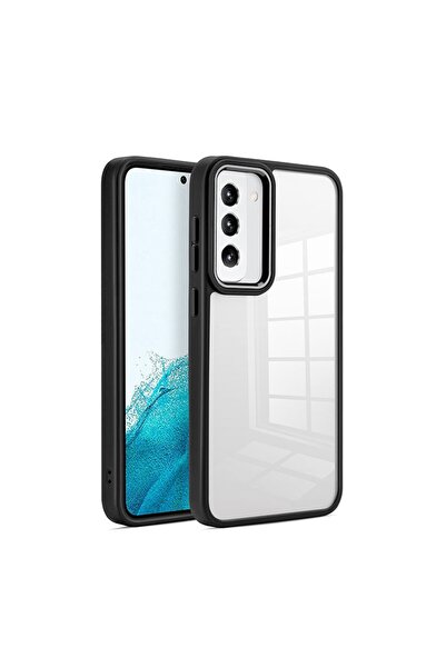 sscase Clear Acrylic Σκληρή Θήκη Σιλικόνης Black (Samsung Galaxy S23 5G)