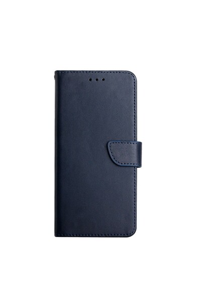 sscase Genuine Leather θήκη Πορτοφόλι Blue (Vivo V21 5G)