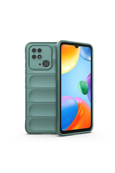 sscase Magic Shield TPU + Flannel θήκη Σιλικόνης Green (Xiaomi Redmi 10C)