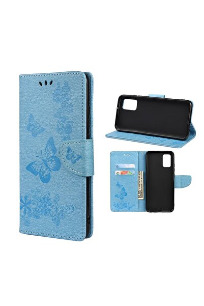 sscase Two Butterflies Θήκη Πορτοφόλι Blue (Xiaomi Redmi Note 11 Pro 4G / 5G)