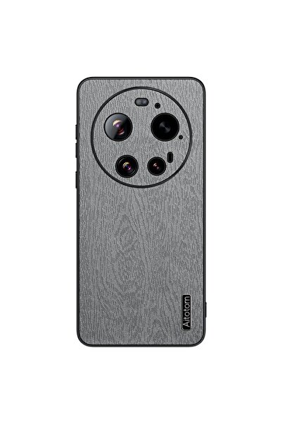 sscase Wood Texture Σκληρή Θήκη Grey (Xiaomi 17 Ultra 5G)